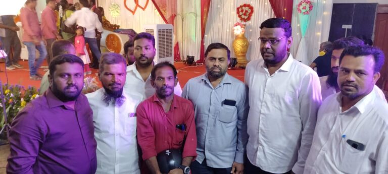 திருமண விழா நிகழ்ச்சியில் மஜக மாநில பொருளாளர் பங்கேற்பு…