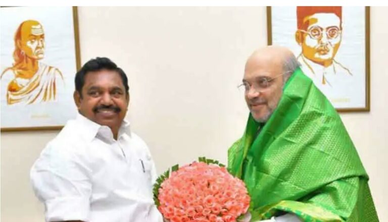 மத்திய உள்துறை அமைச்சர் அமித்ஷாவுடன் முதல்வர் சந்திப்பு!