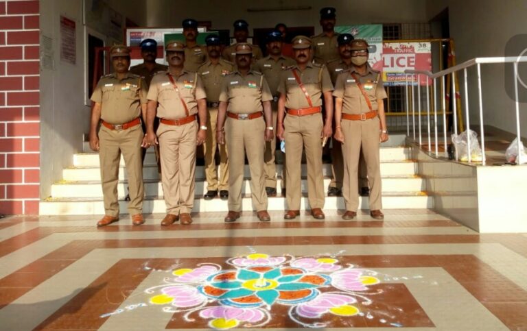 S-6 சங்கர் நகர் காவல் துறை சார்பாக72-வது குடியரசு தின விழா!