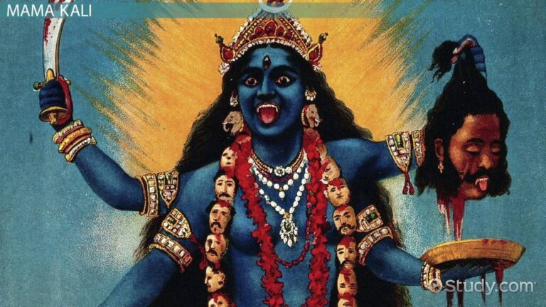 ஒரே கல்லில் செதுக்கப்பட்ட பிரம்மாண்ட காளி சிலை