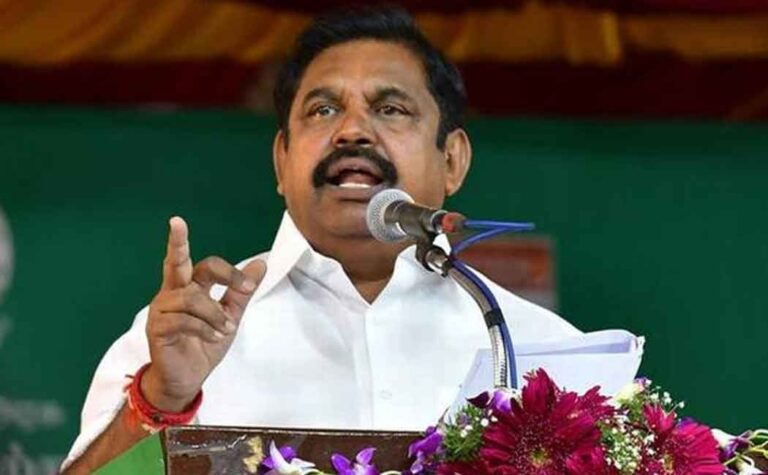 Edappadi Palaniswami’s response to Chief Minister’s speech.