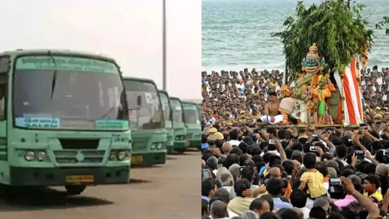 തിരുച്ചെന്തൂരിലേക്ക് പ്രത്യേക ബസുകൾ