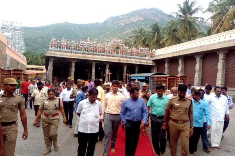 दीपा महोत्सव: मंदिर में एटीजीपी निरीक्षण