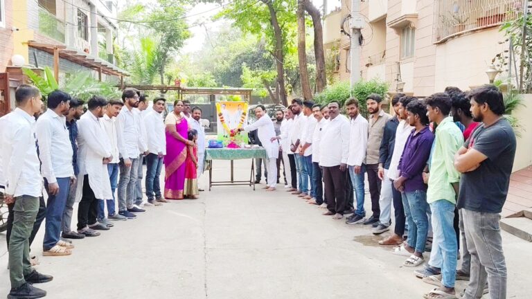 కూకట్పల్లి నియోజకవర్గం మూసాపేటలో పిజెఆర్ గారి 17వ వర్ధంతికి ఘన నివాళులర్పించిన శేరి సతీష్ రెడ్డి.