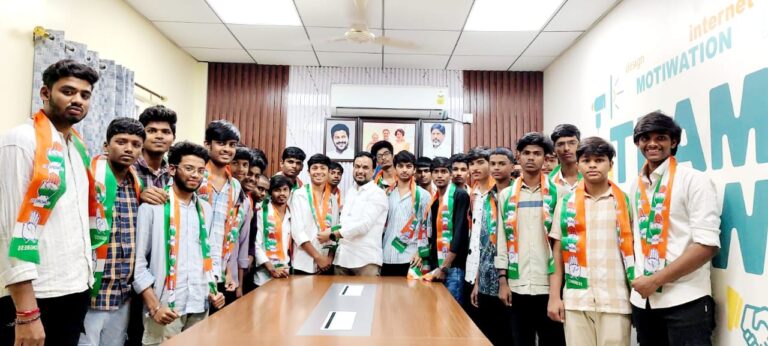 కాంగ్రెస్ పార్టీ తోనే యువత